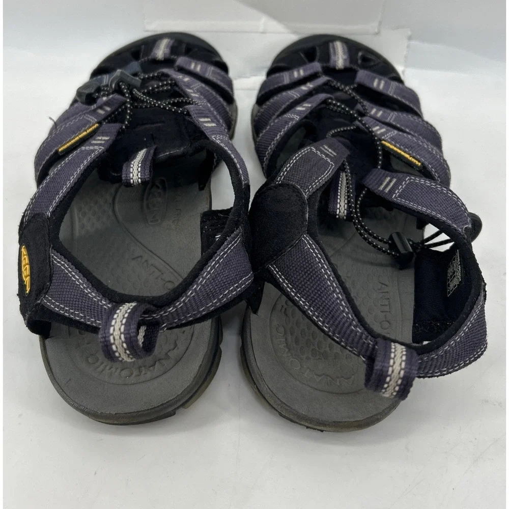 Keen Clearwater CNX Waterproof Hiking Sandals Blue Grey Mens Size 10.5